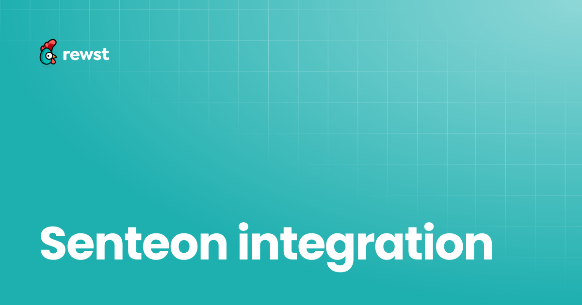 Senteon integration | Rewst Documentation